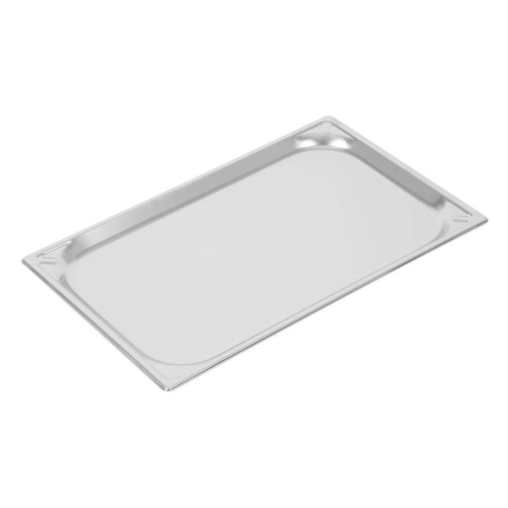 Vogue heavy-duty RVS GN 1/1 bak 20mm