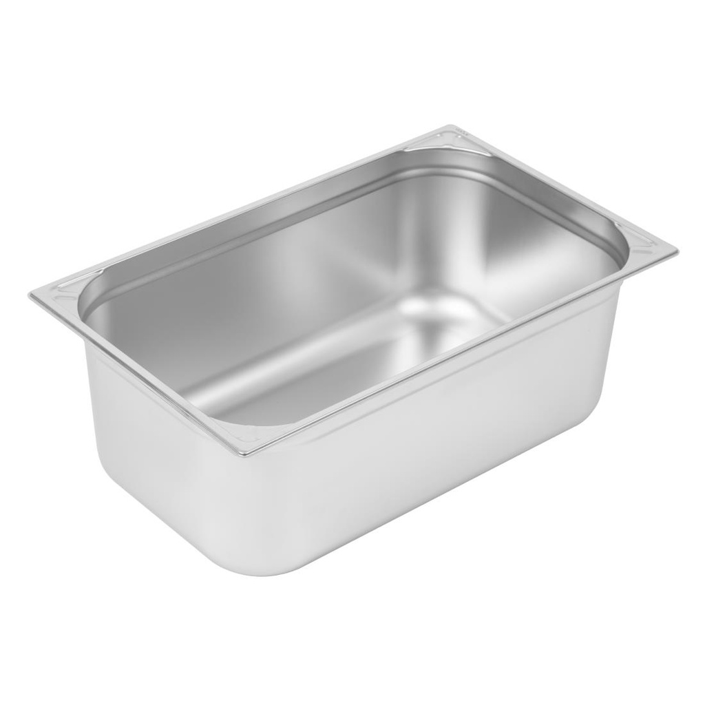 Vogue heavy duty RVS 1/1 gastronormbak 200mm