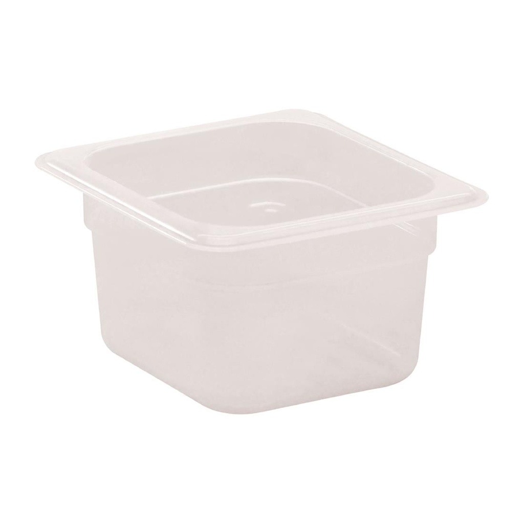 Cambro polypropyleen 1/6 gastronorm bak 100mm
