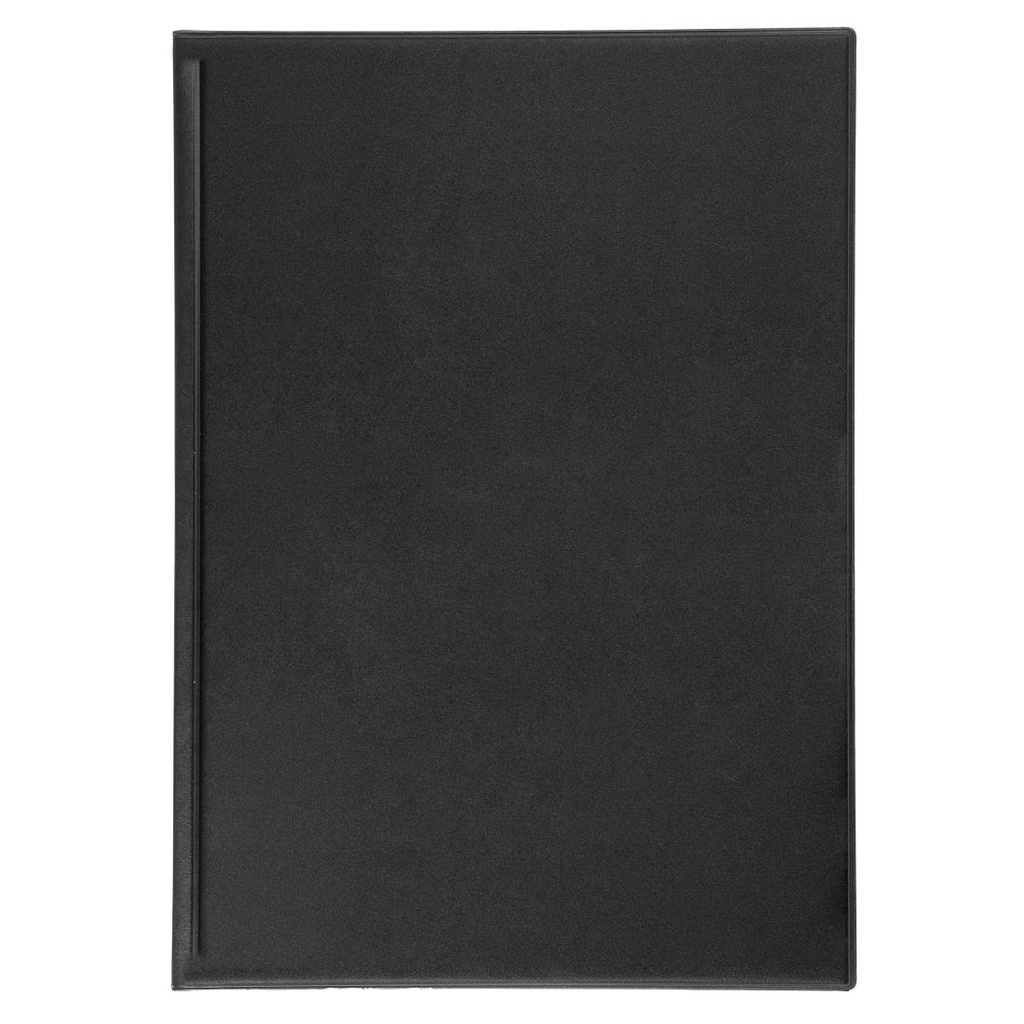 Olympia PVC menumap A5 zwart