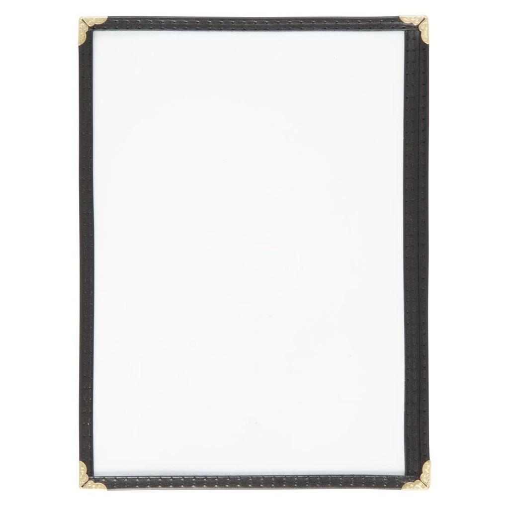 Olympia American Style menuhouder A5 zwart enkel