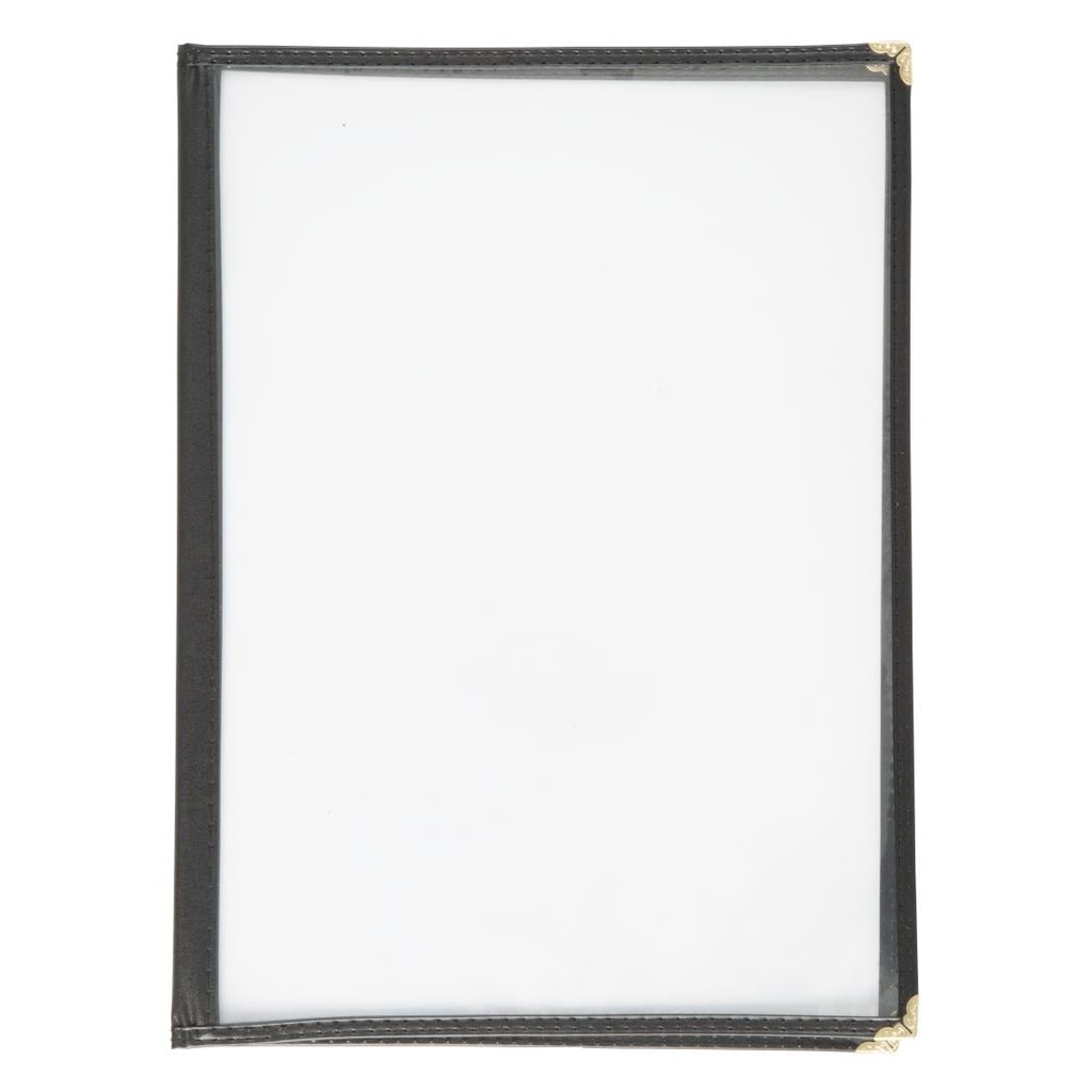 Olympia American Style menuhouder A4 zwart dubbel