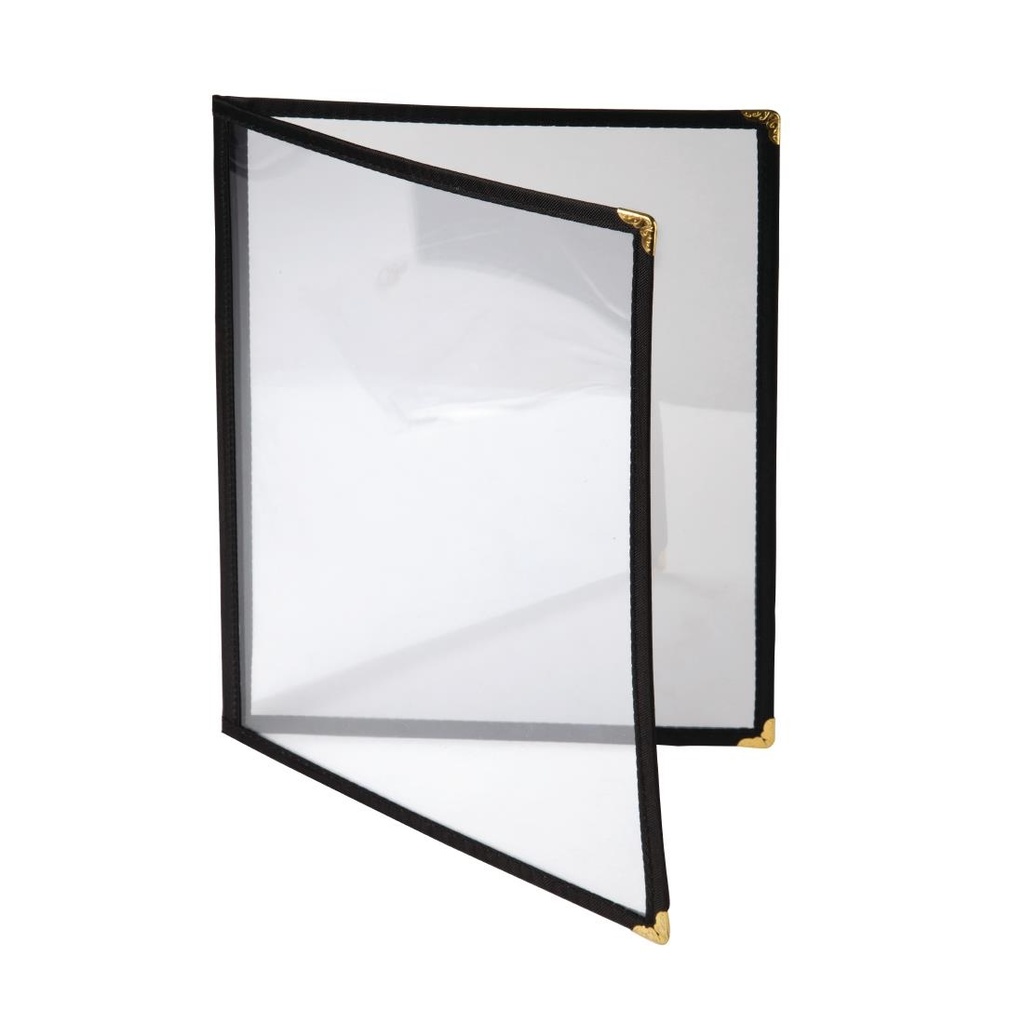 Olympia American Style menuhouder A4 zwart dubbel