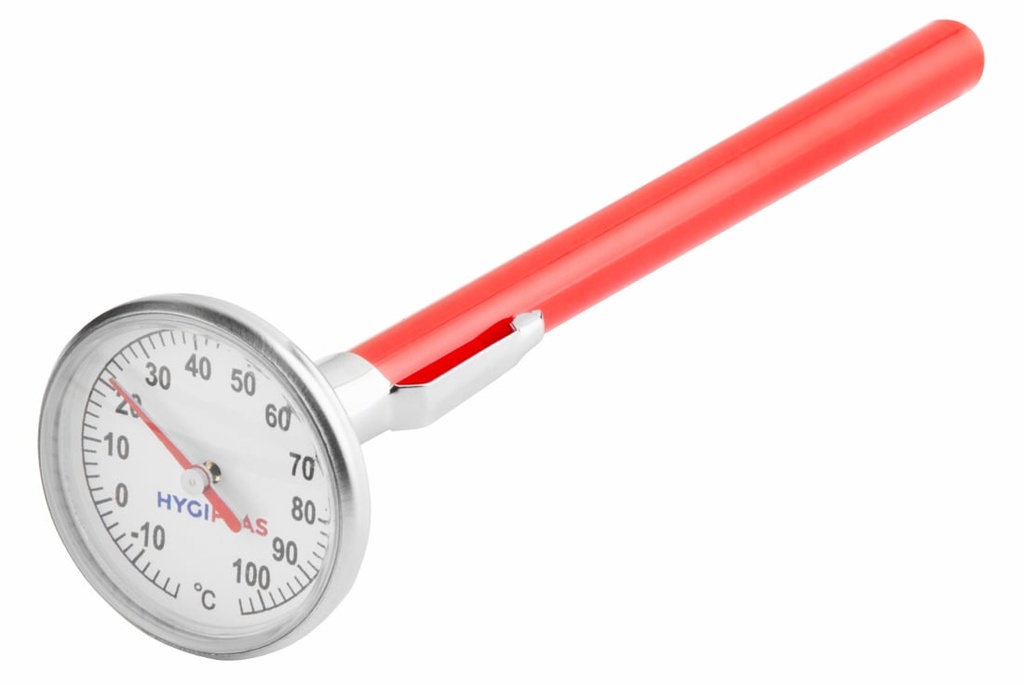 Hygiplas zakthermometer met wijzerplaat