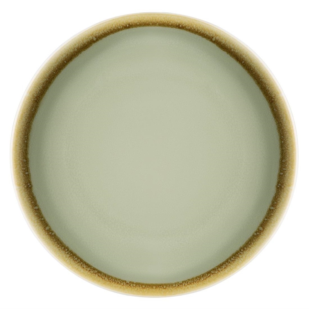 Olympia Kiln ronde coupeborden mosgroen 17,8cm (6 stuks)