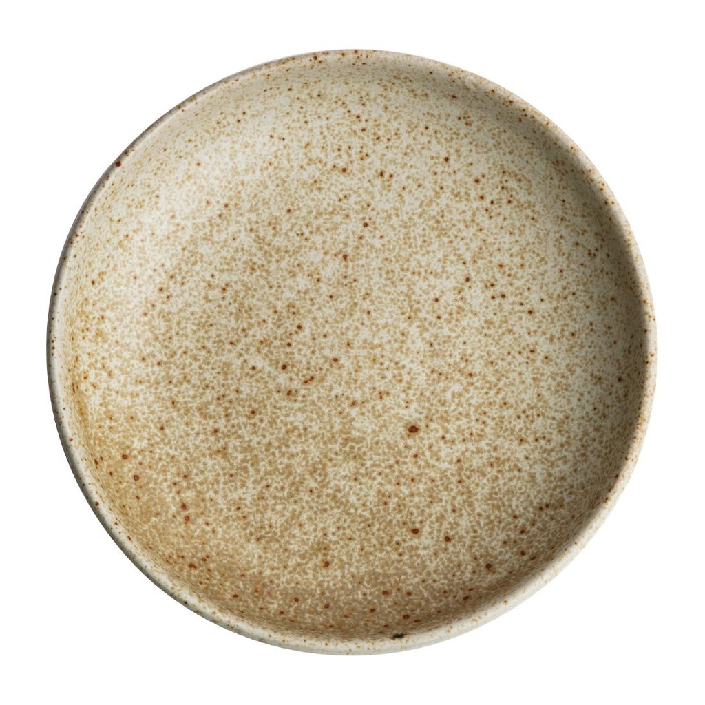 Olympia Canvas diepe coupe borden crème 23cm (6 stuks)