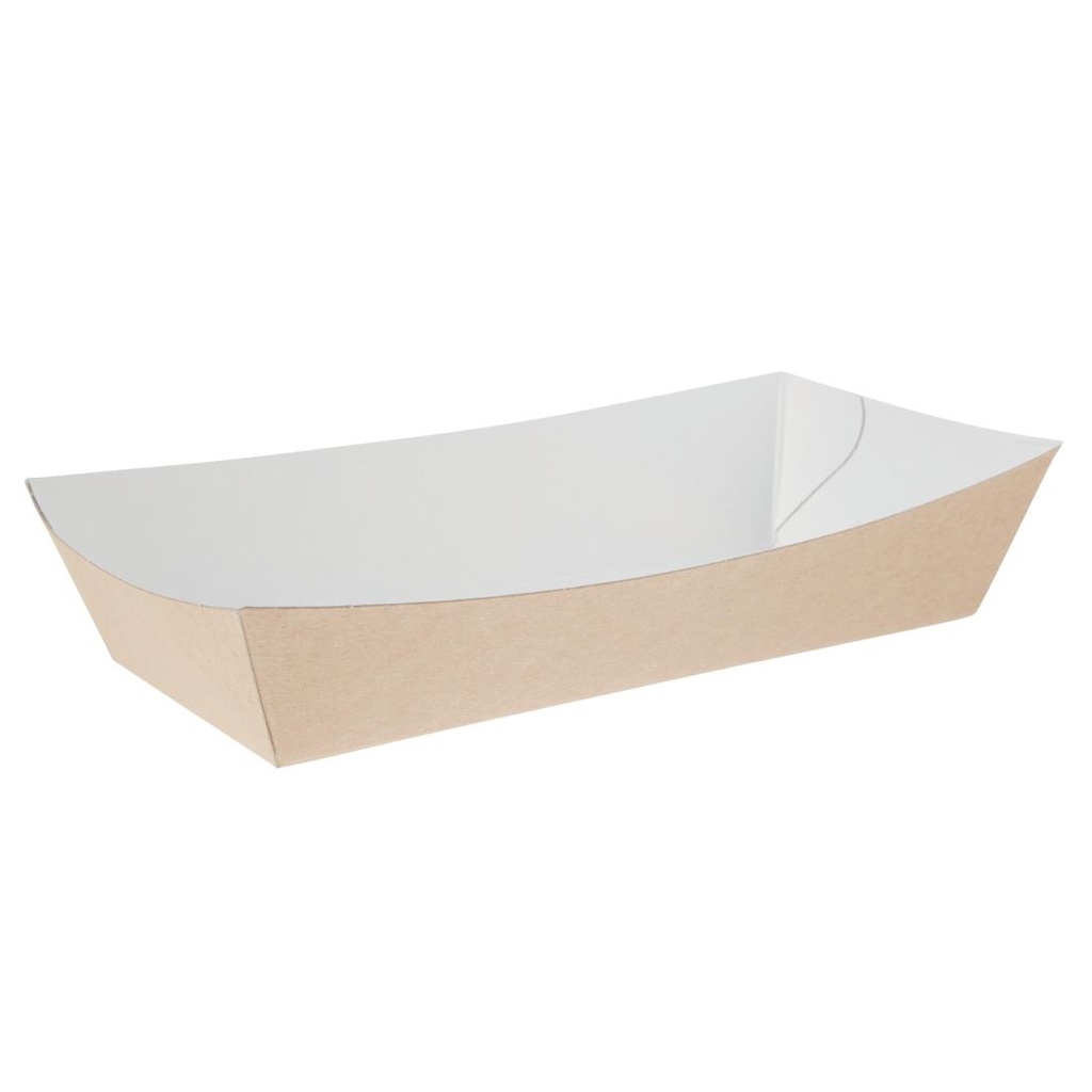 Colpac grote kraft voedselbakjes composteerbaar 22cm (250 stuks)