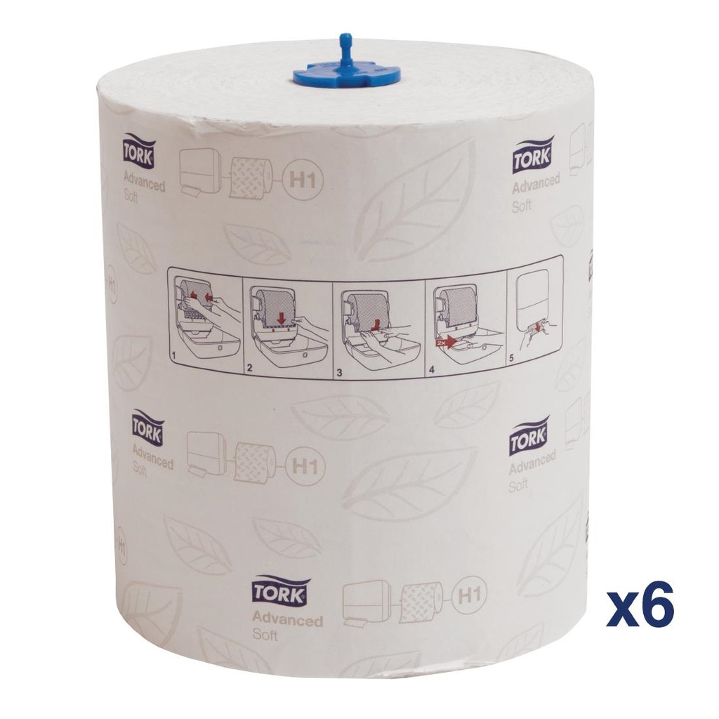 Tork Advanced handdoekrollen 2-laags 150m (6 stuks)