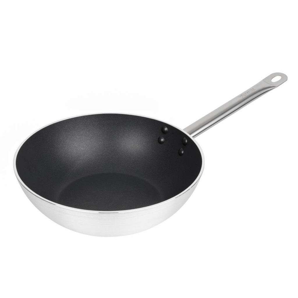 Vogue Platinum plus anti-aanbak wokpan 30cm