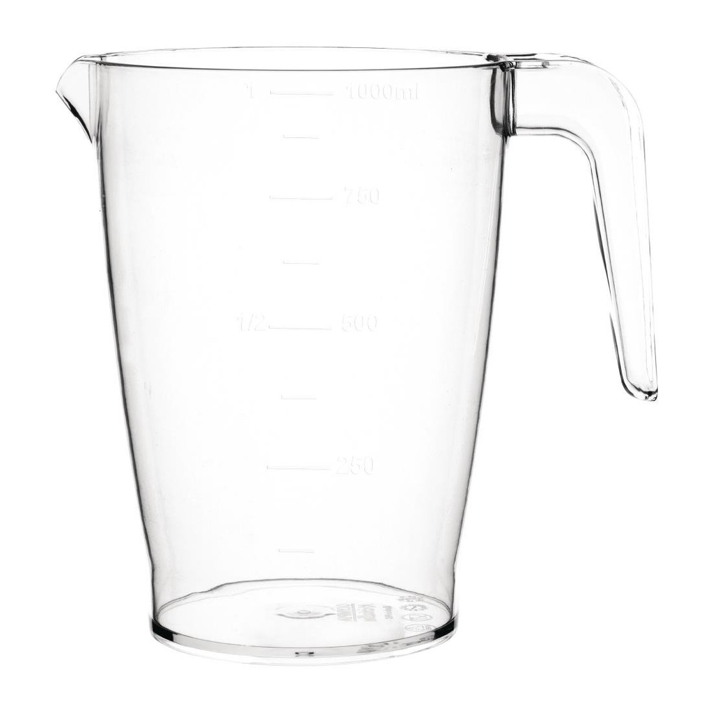 Olympia Kristallon stapelbare polycarbonaat kan 1Ltr