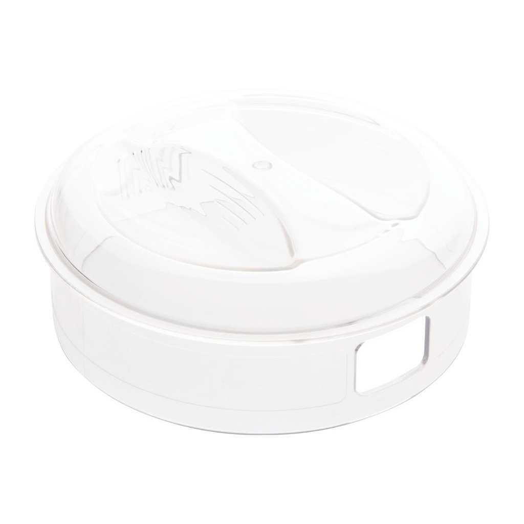 Olympia Kristallon deksel voor stapelbare polycarbonaat kan 1Ltr (6 stuks)