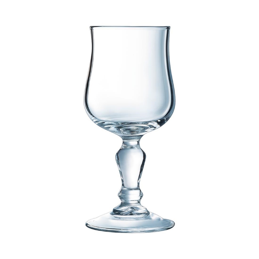 Arcoroc Normandie geharde wijnglazen 24cl (12 stuks)