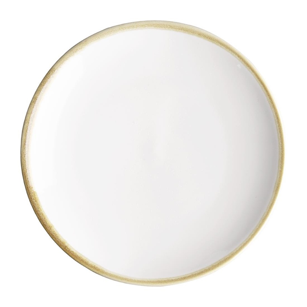 Olympia Kiln Coupeborden Krijtwit 178mm (6 Stuks)