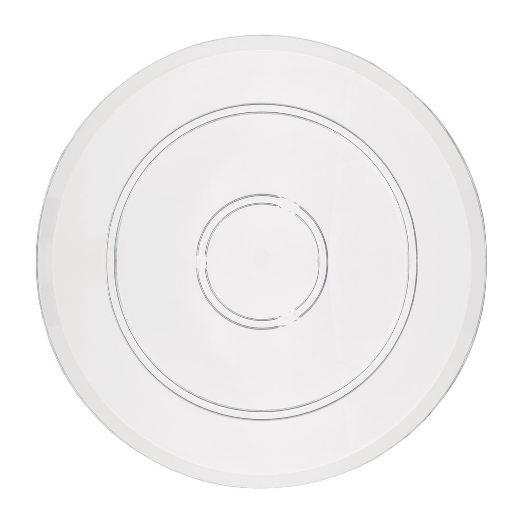Olympia Kristallon polycarbonaat serveerplateau 282(Ø)mm
