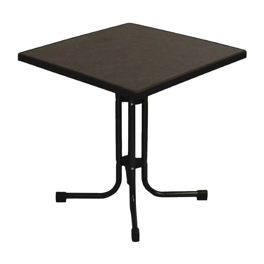 Limburg Pizarra opklapbare terrastafel 70(l) x 70(b) x 73(h) cm