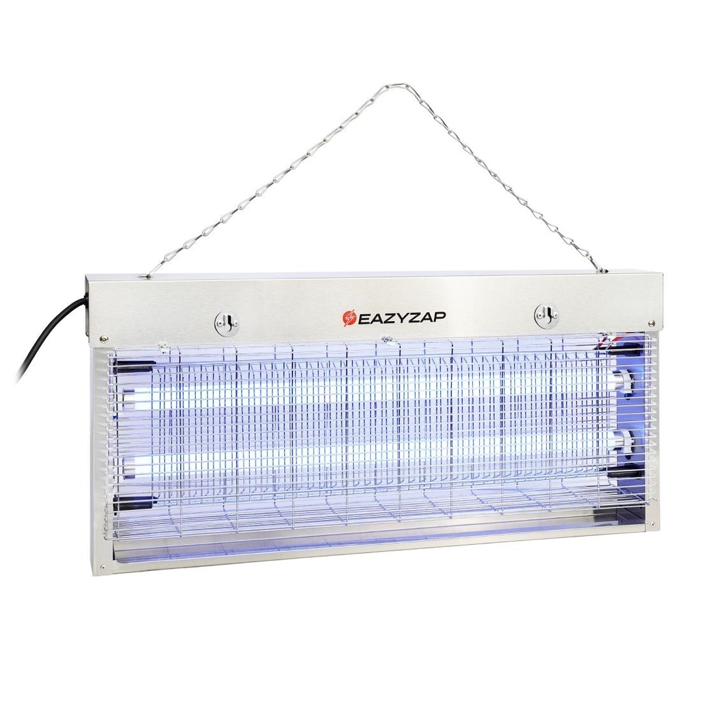 Eazyzap insectenverdelger 20W geborsteld RVS