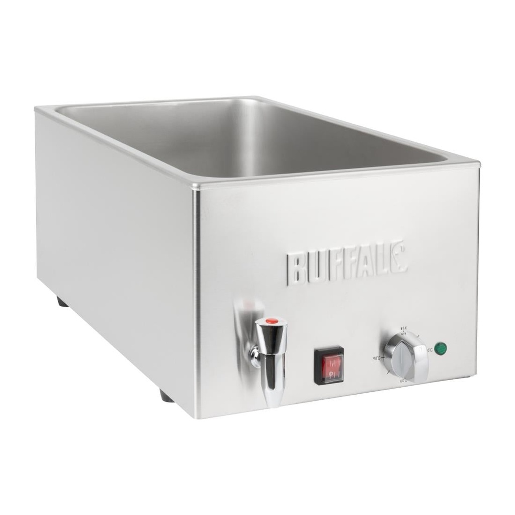Buffalo bain marie met tapkraan zonder bakken