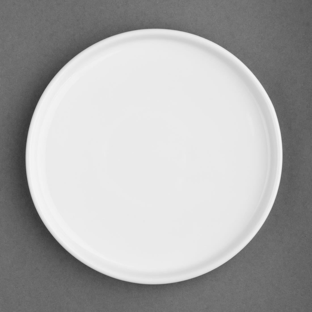 Olympia Whiteware platte ronde borden 210mm (6 stuks)