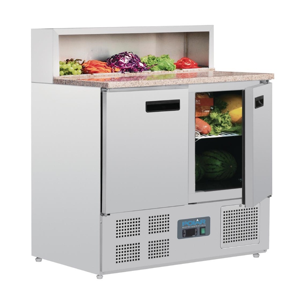 Polar G-serie gekoelde saladette 288Ltr