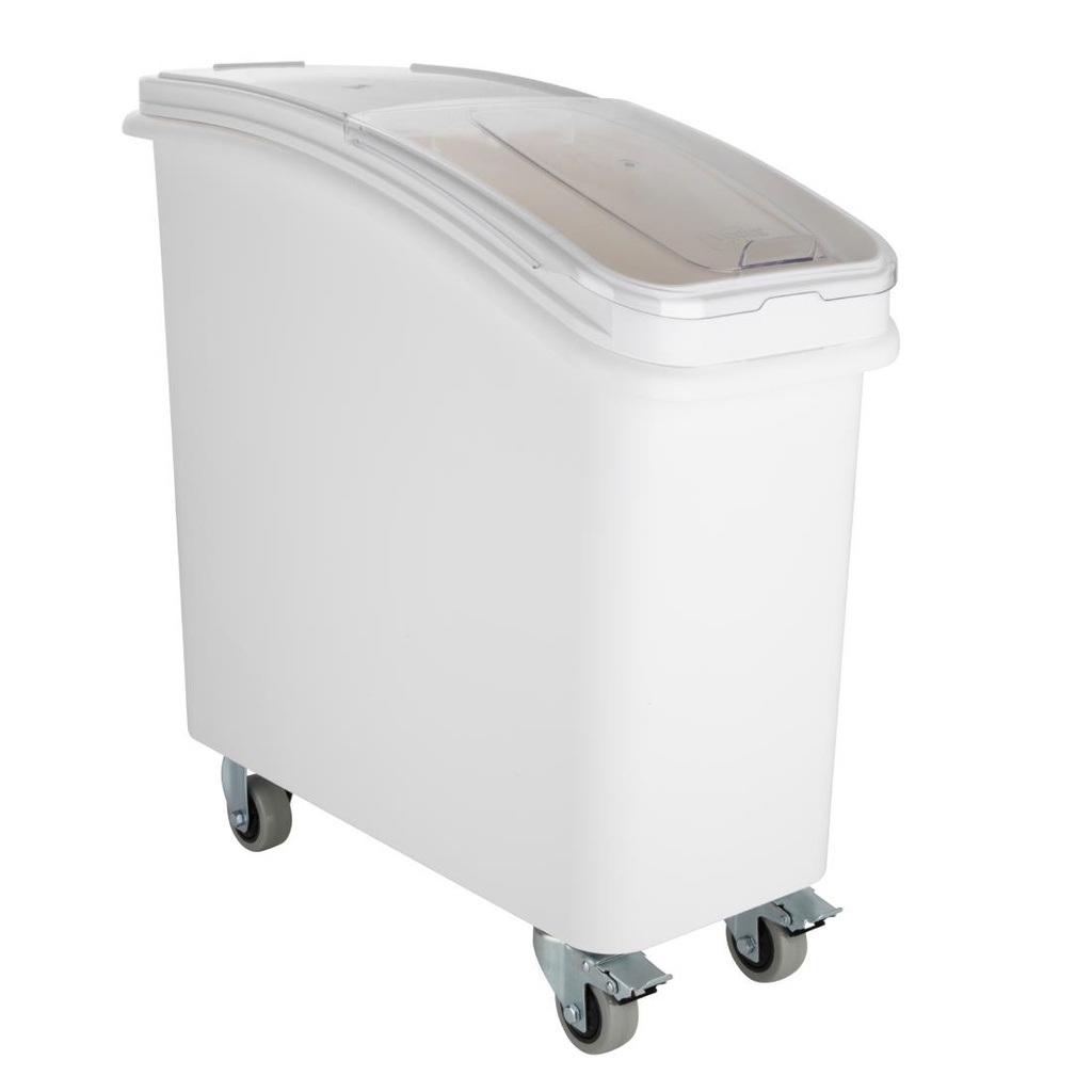 Vogue polypropyleen ingredientenbak met schep 81ltr