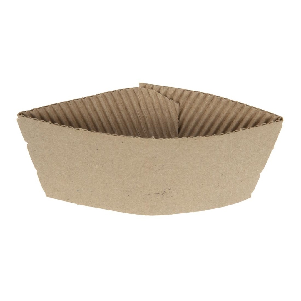 Golfkartonnen beker sleeves voor 35cl en 45cl bekers (1000 stuks)