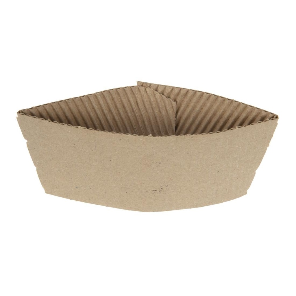 Golfkartonnen beker sleeves voor 35cl en 45cl bekers (1000 stuks)