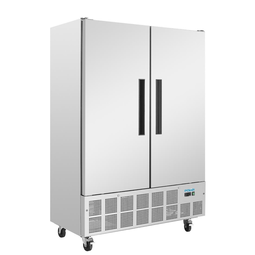 Polar G-serie 2-deurs slimline RVS koeling 960L