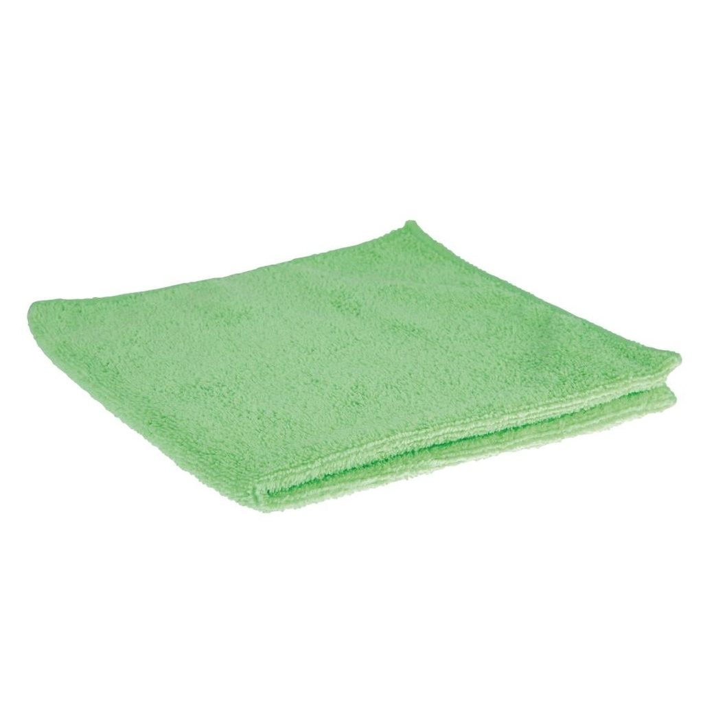 Jantex microvezeldoeken 40x40cm groen (5 stuks)
