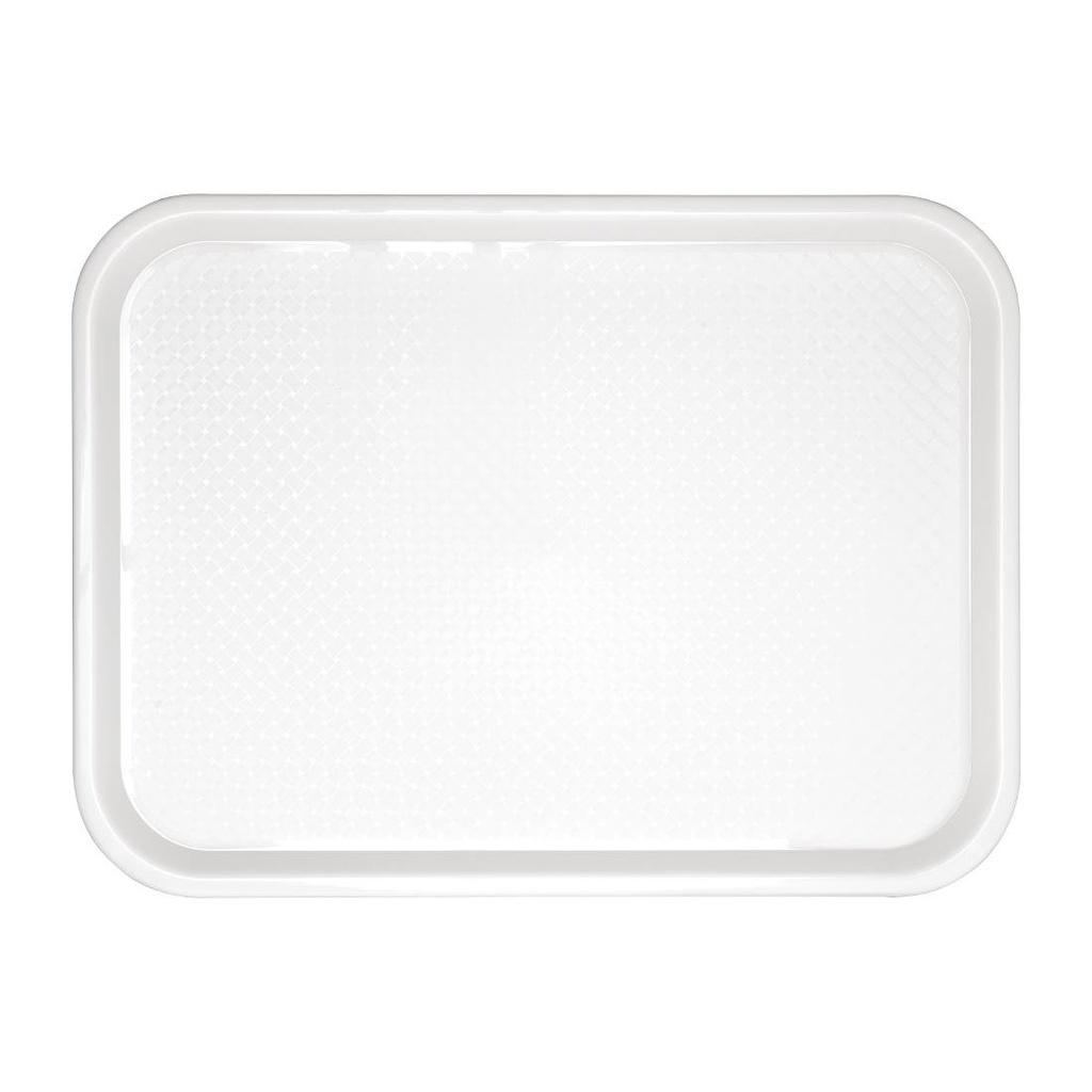 Olympia Kristallon polypropyleen dienblad wit 34,5x26,5cm