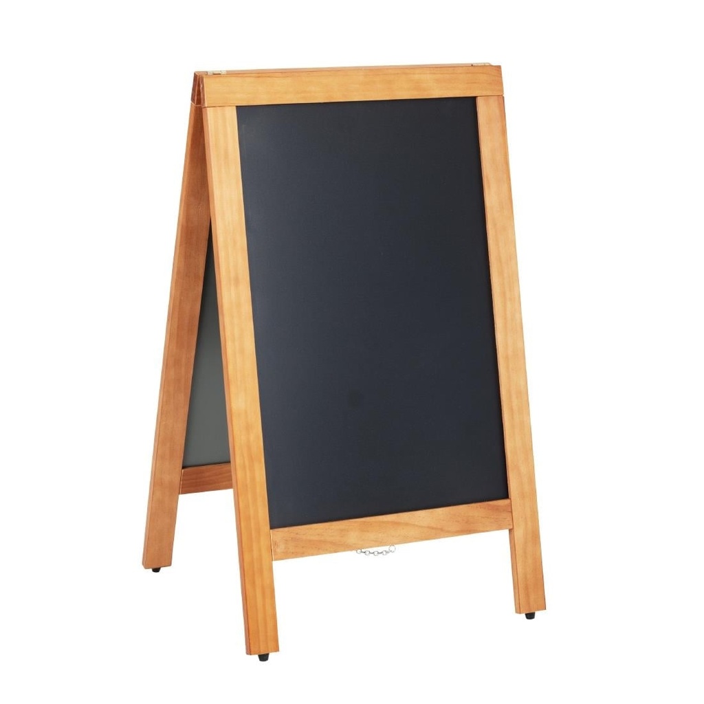 Olympia houten stoepbord 85x50cm
