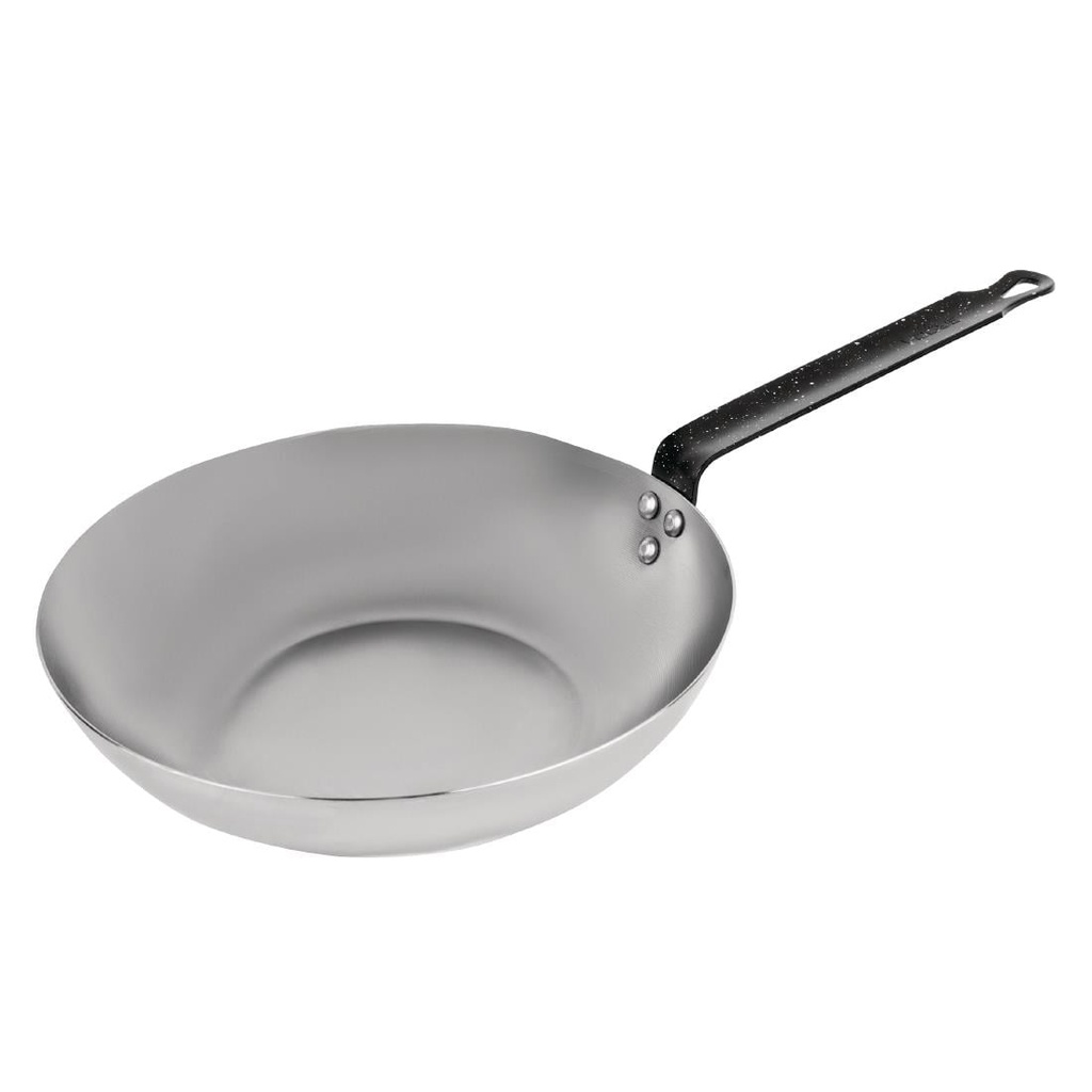 Vogue koolstofstalen wok 280mm