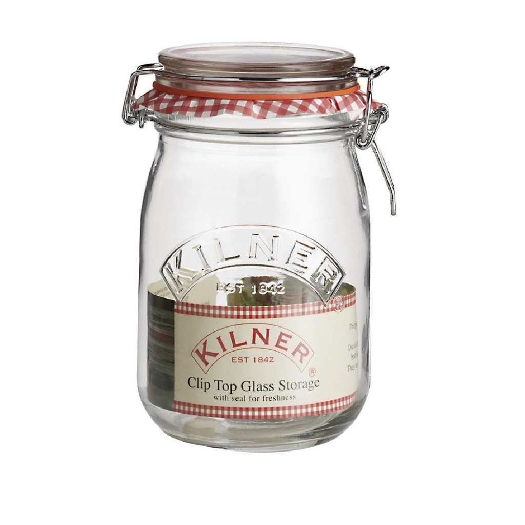 Kilner weckpot met beugelsluiting 1Ltr