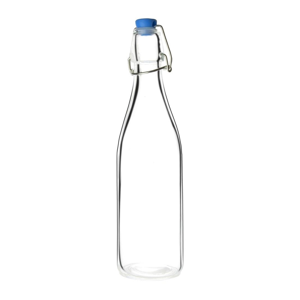 Olympia glazen waterflessen 0,5L (6 stuks)