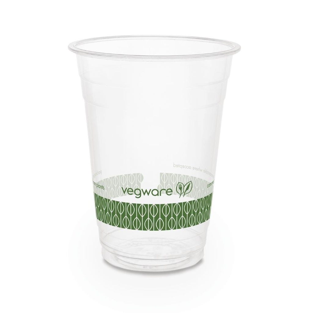 Vegware composteerbare PLA frisdrankbekers 45,5cl (1000 stuks)