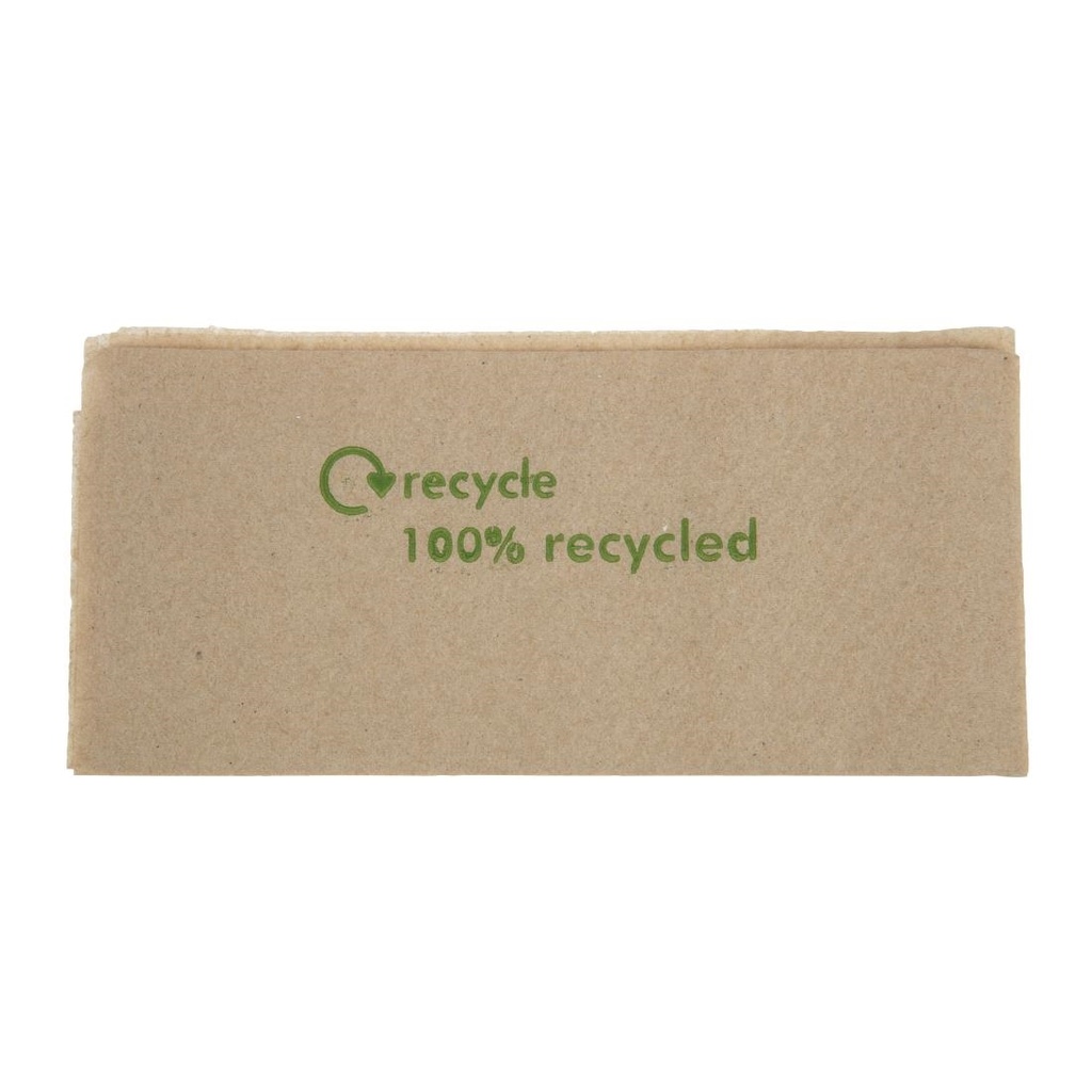Composteerbare servetten van kraftpapier 32x30cm (6000 stuks)