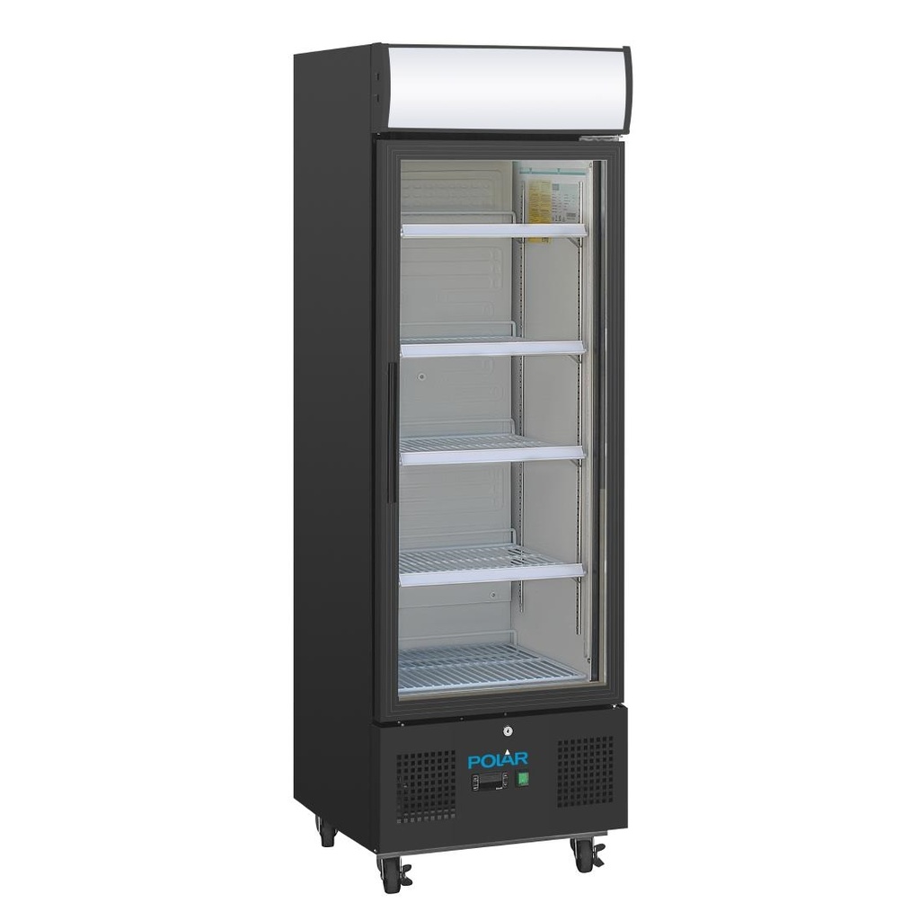 Polar G-Series Rechtopstaande Display Koeling 218Ltr Zwart