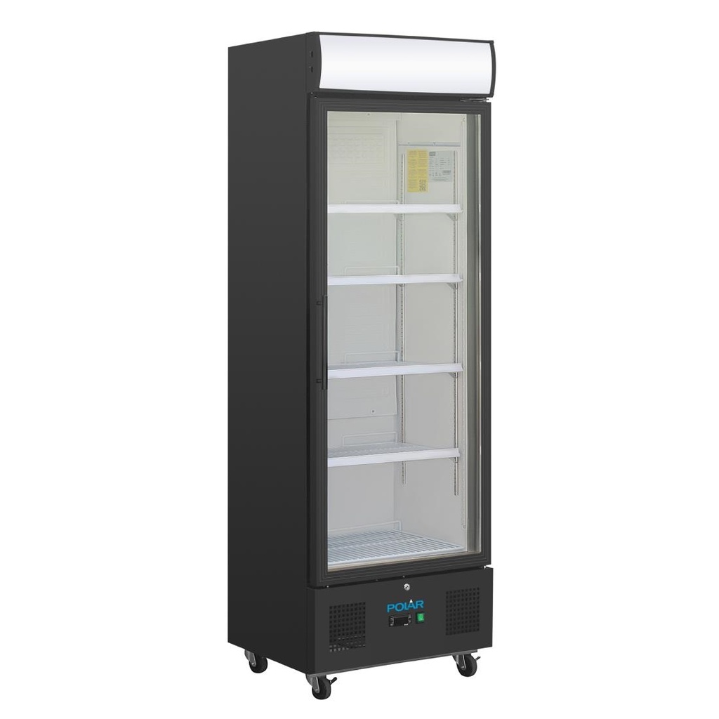 Polar G-Series Rechtopstaande Display Koeling 368Ltr Zwart