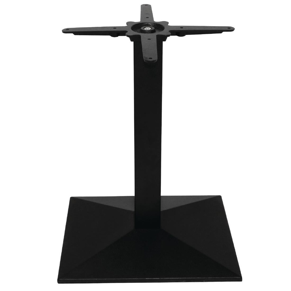 Bolero rechthoekige gietijzeren tafelvoet 72x55cm