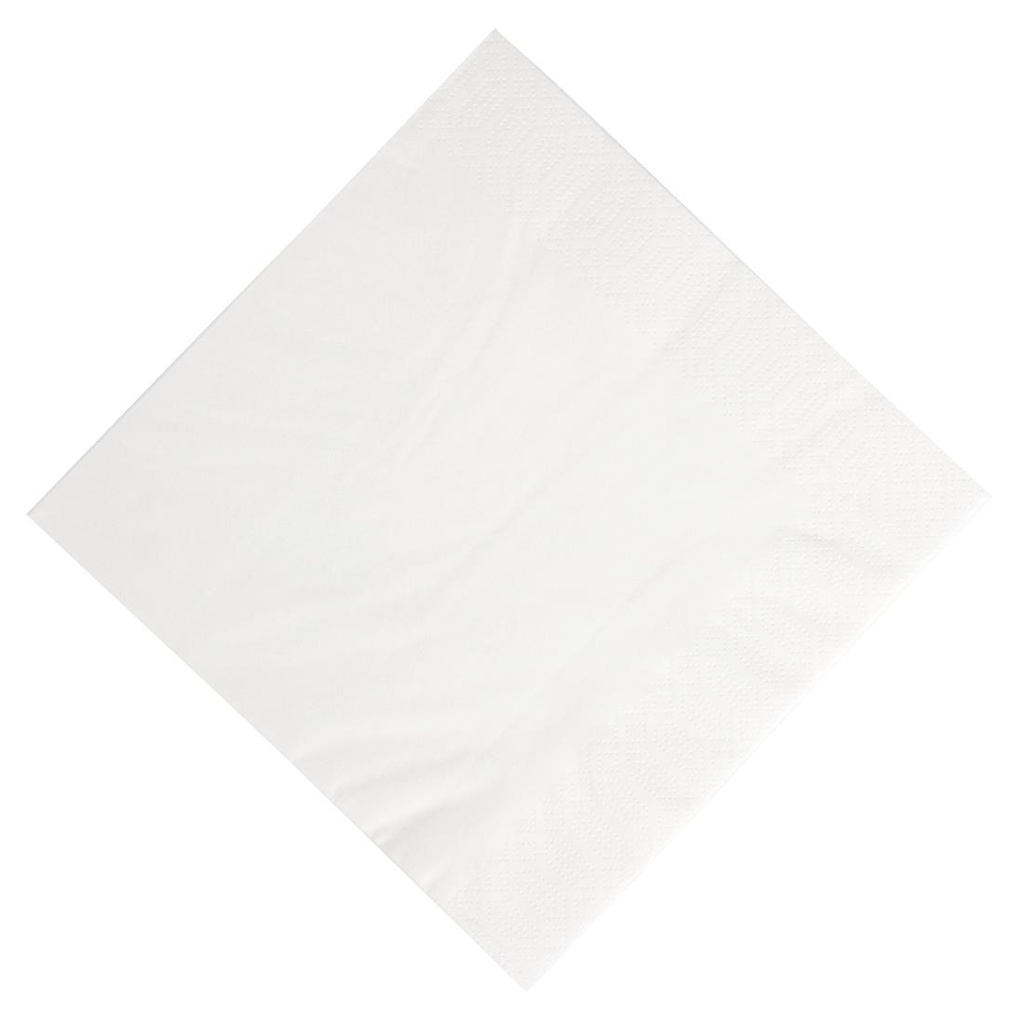 Duni dinerservetten composteerbaar wit 40cm (1000 stuks)