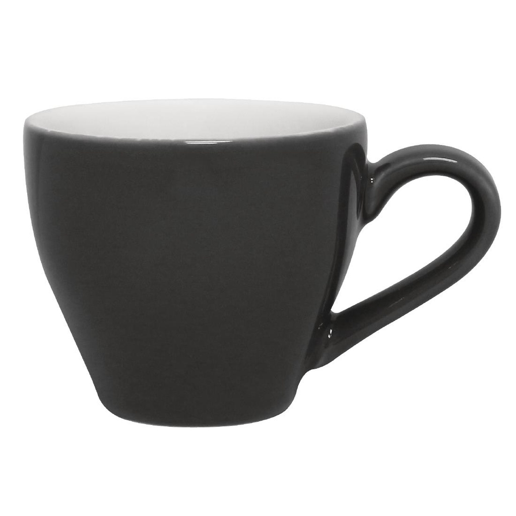 Olympia Café espressokoppen grijs 10cl (12 stuks)