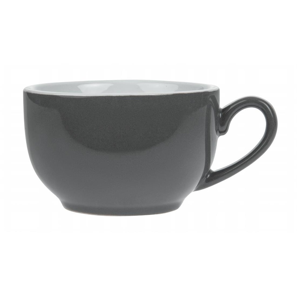 Olympia Café koffiekoppen grijs 23cl (12 stuks)