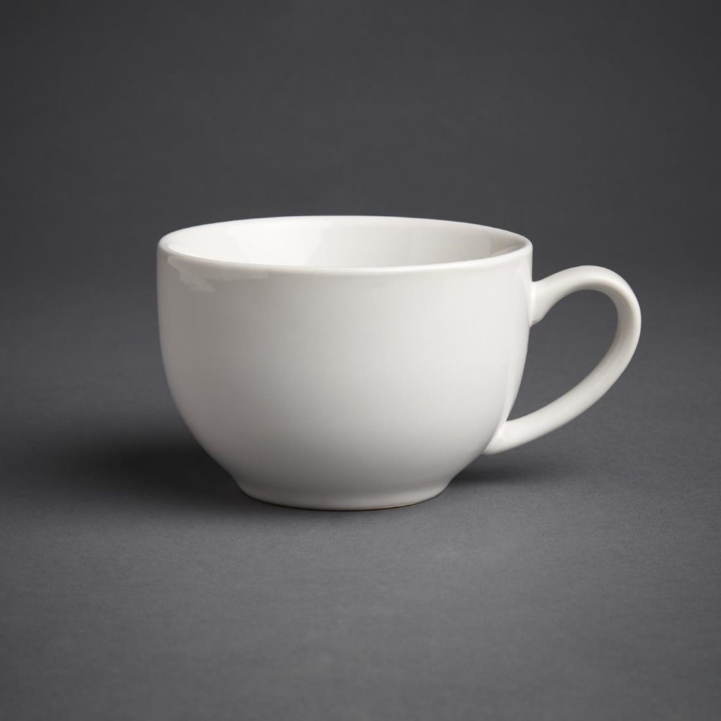 Olympia Café cappuccinokoppen wit 34cl (12 stuks)