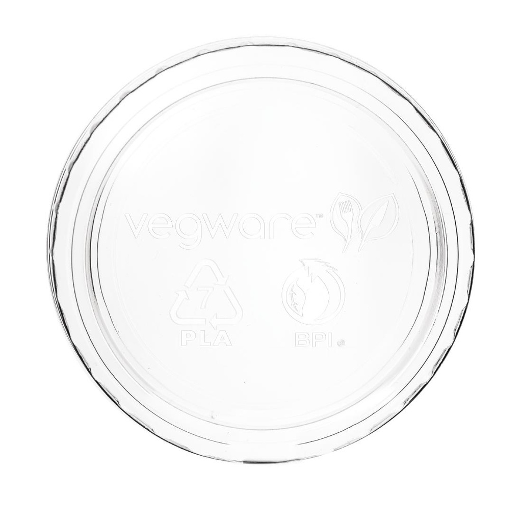 Vegware composteerbare deksel voor 5,7cl portiebakjes (2000 stuks)