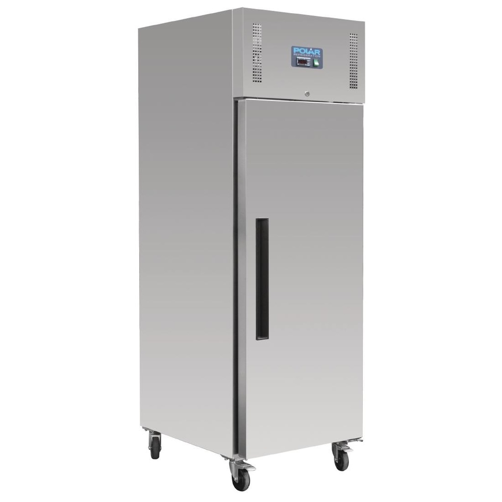 Polar U-serie 1-deurs koeling met euronorm opslag 850Ltr