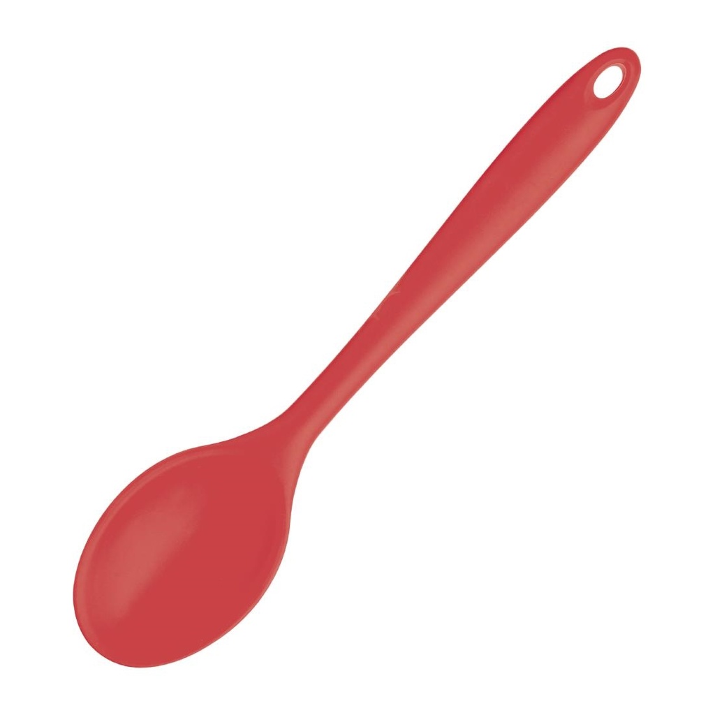 Vogue siliconen lepel rood 27cm