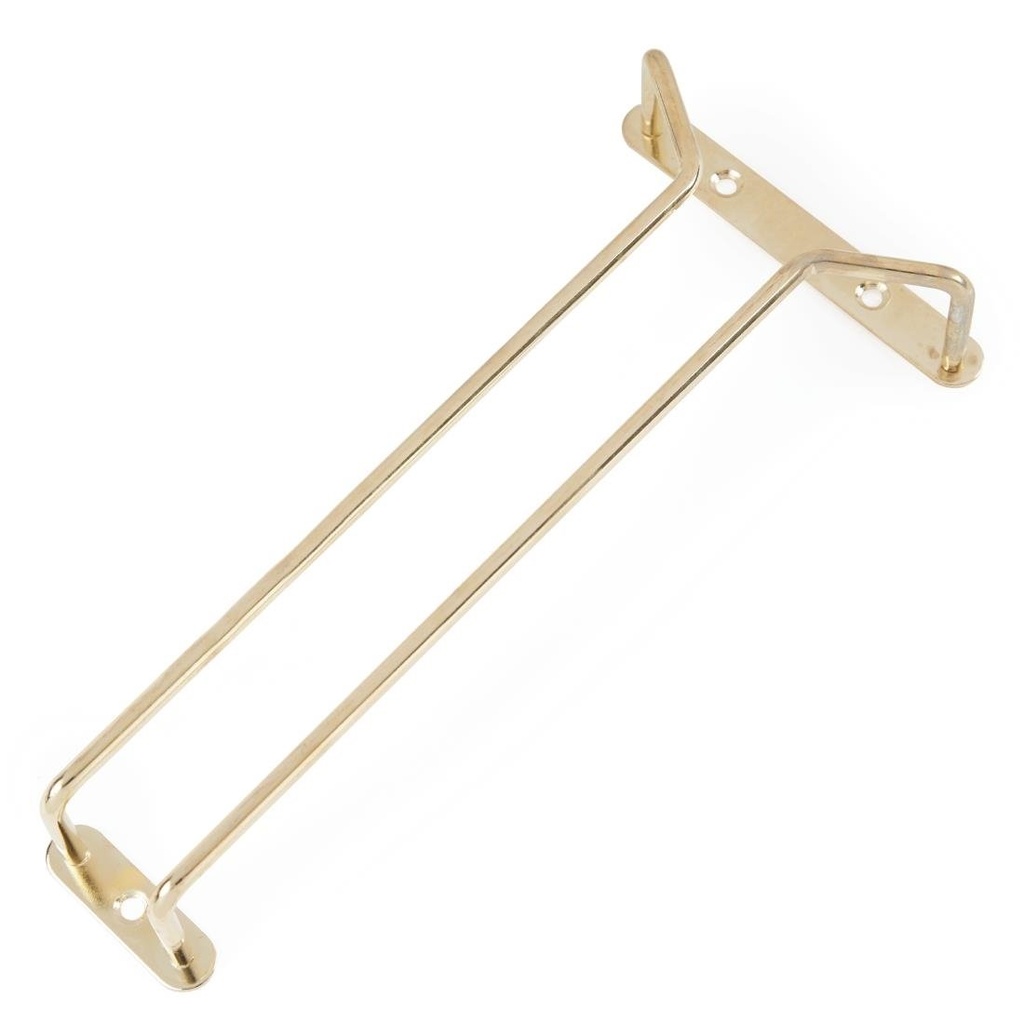 Glasrek messing 25,5cm