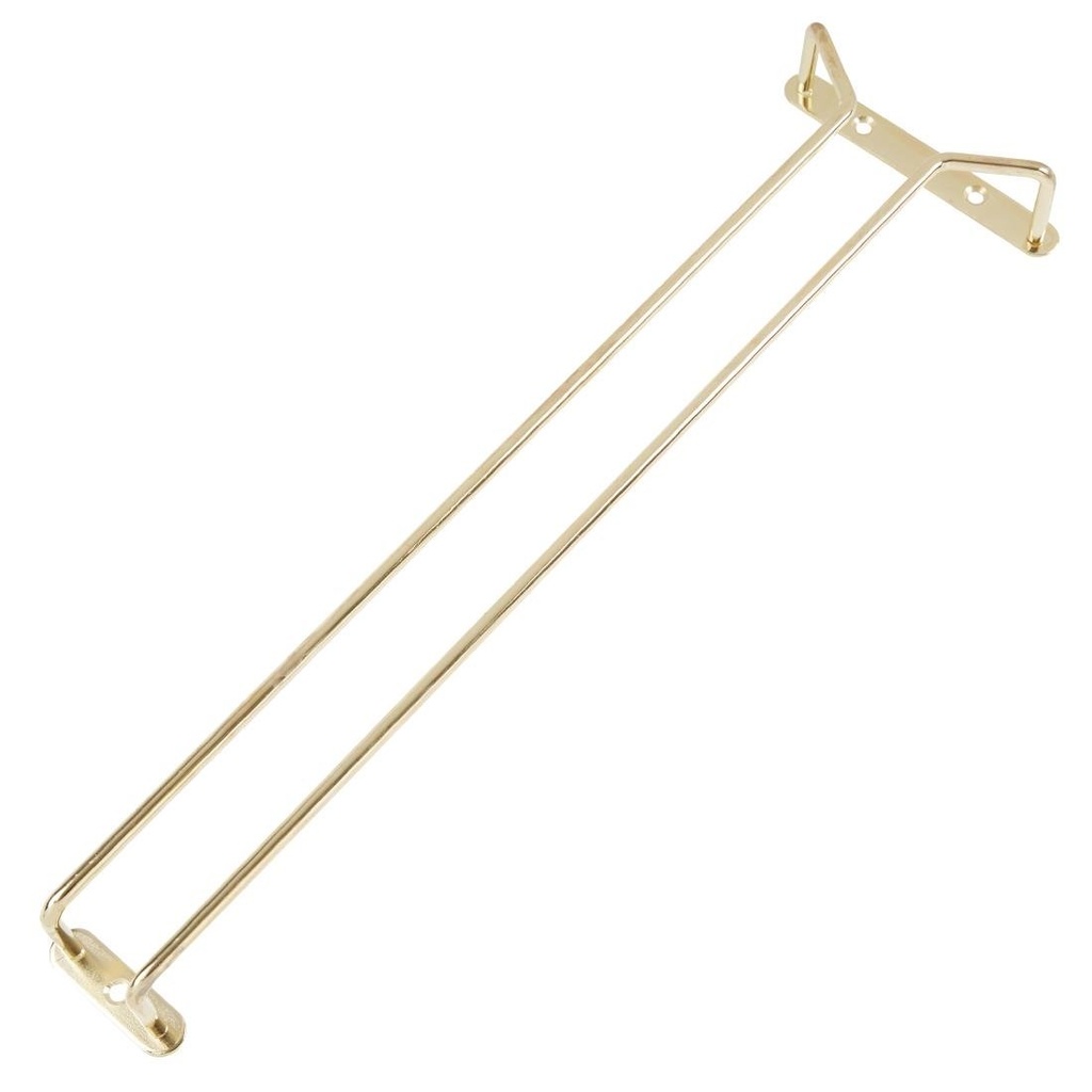 Glasrek messing 41cm