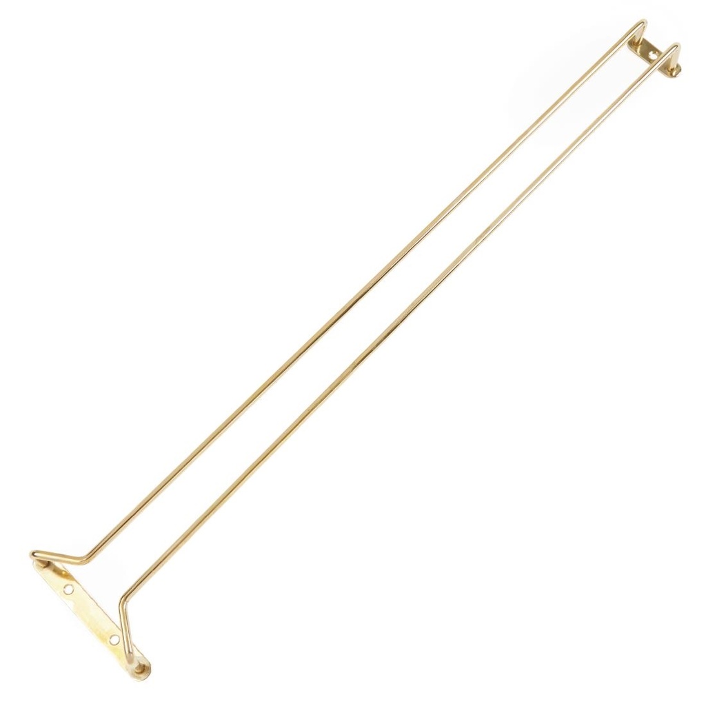 Glasrek messing 61cm