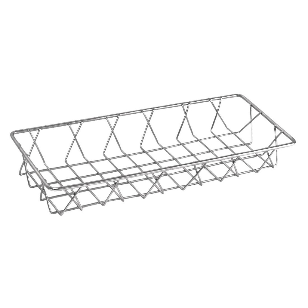 Olympia RVS buffetmand 5x15x35cm