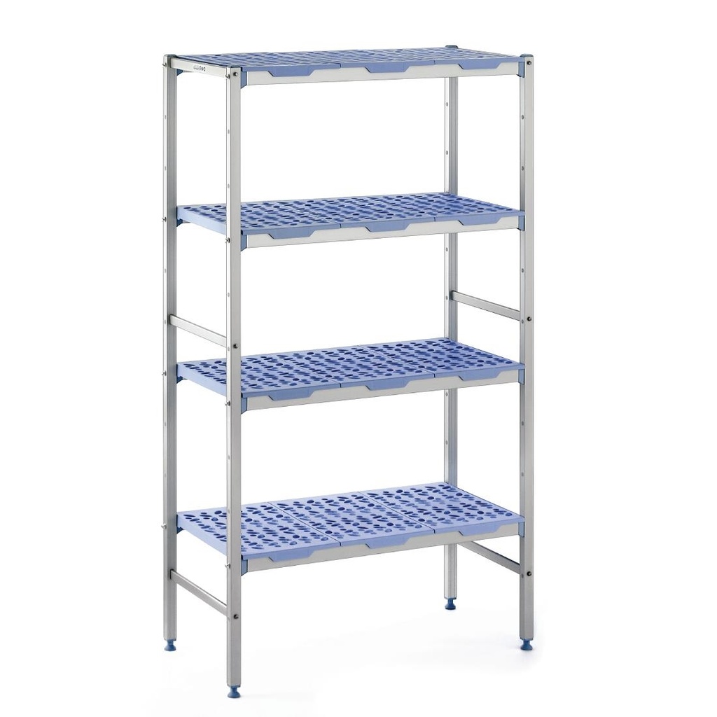 Tournus stellingkast met 4 schappen 40x129cm
